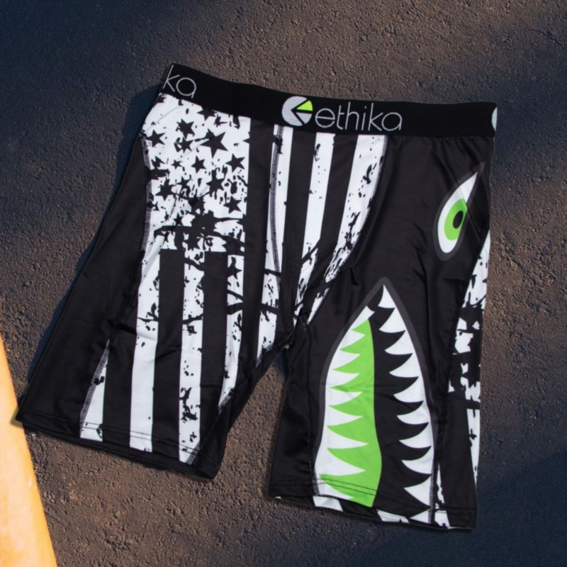 Ethika War Plane Shark Staple Fit Boxer Briefs