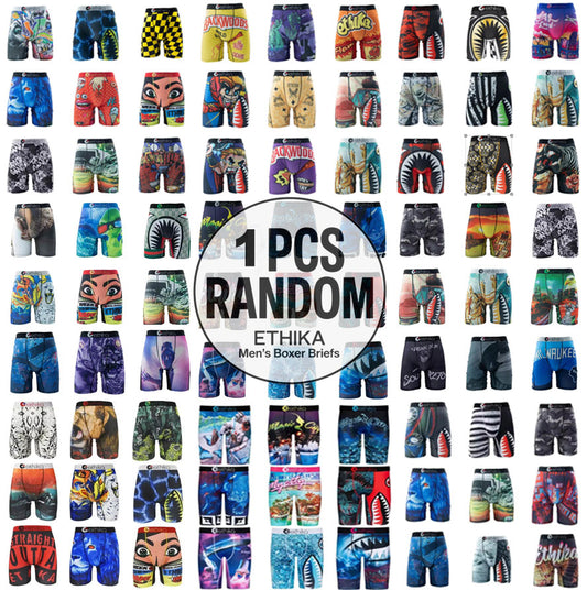 1Pcs Ethika Men's Boxer Briefs