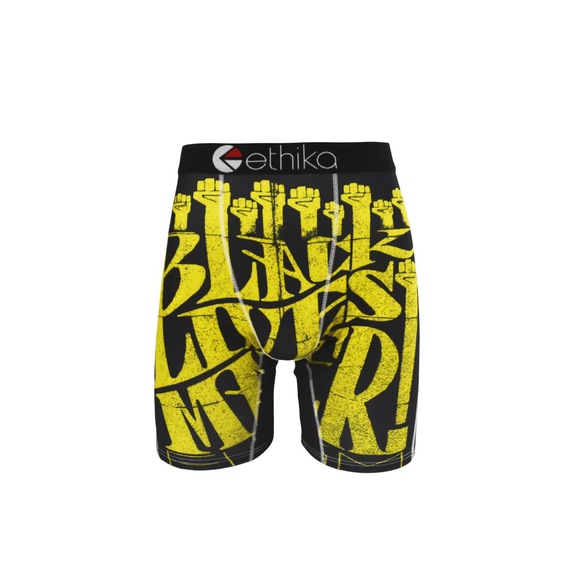 Ethika Men's Boxer Briefs 6Pcs Blind Box Men's Fashion Printed Breathable Outfits Men Shorts Half Tights Full Coverage Underwear Sexy Soft Men's Boxer Designer Bamboo