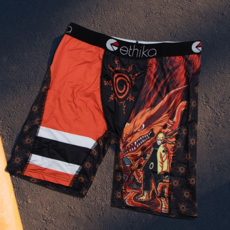 Ethika Men's Naruto Themed Shorts
