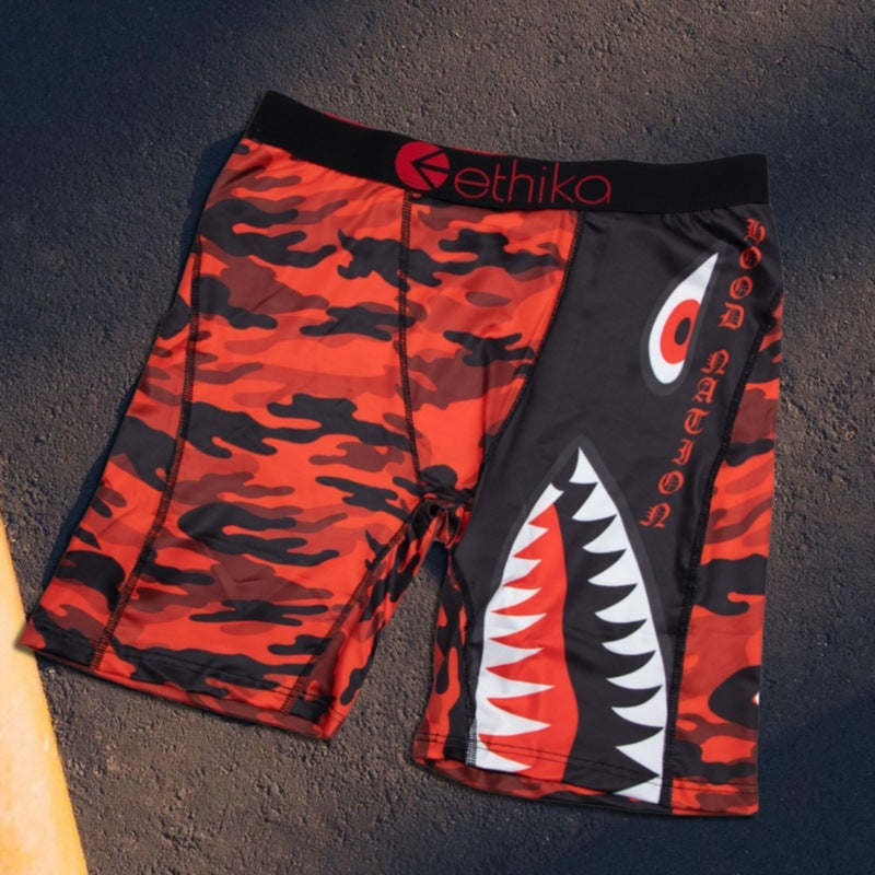 Ethika War Plane Shark Staple Fit Boxer Briefs