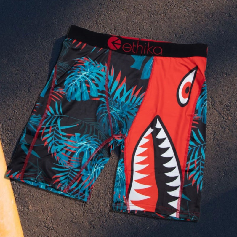 Ethika War Plane Shark Staple Fit Boxer Briefs