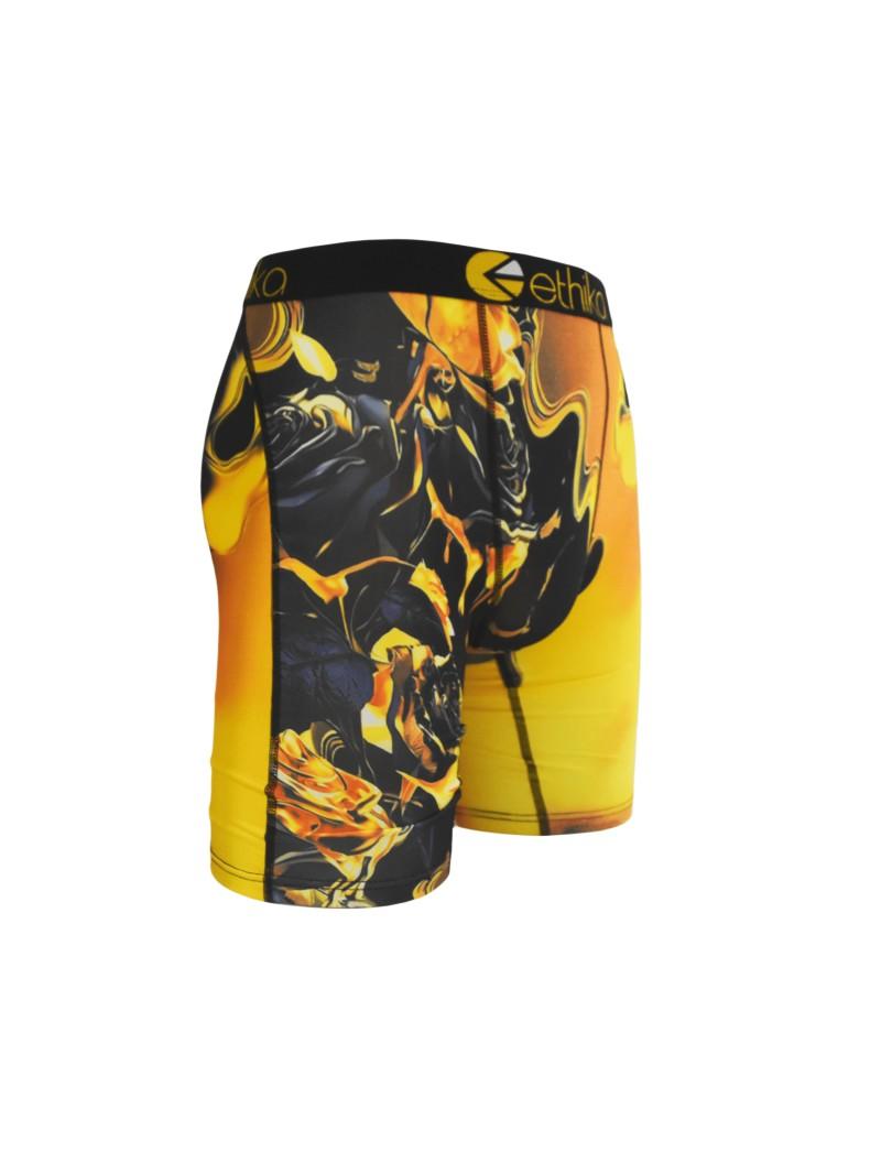 5-pack Ethika Men's Boxer Briefs Blind Box Sexy Print Men's Underwear Boxer Briefs, Breathable Men's Underwear, Plus Size Boxer Shorts S-XXXL, Sportswear and Casual Wear, Holiday Gift, Sweatpants, Cuffed Sweatpants, Suitable for all seasons.