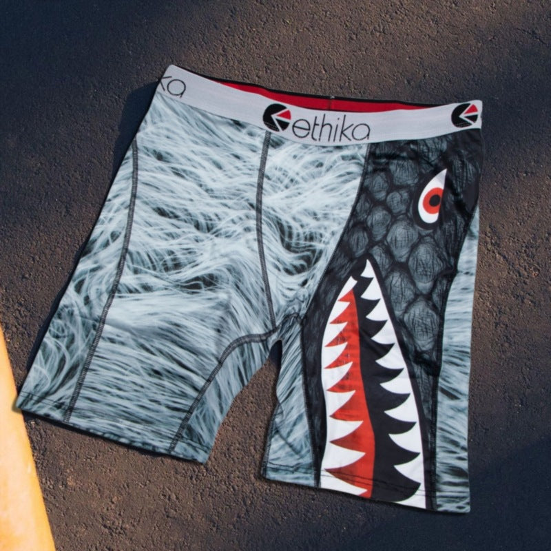 Ethika War Plane Shark Staple Fit Boxer Briefs