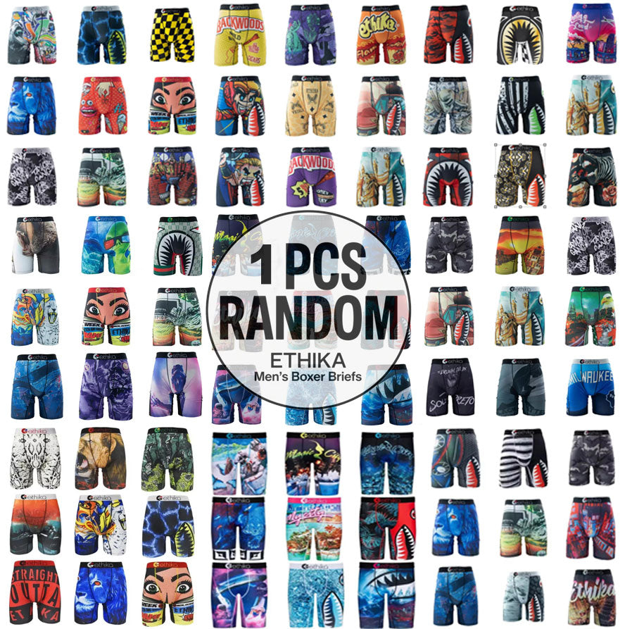 1Pcs Ethika Men's Boxer Briefs