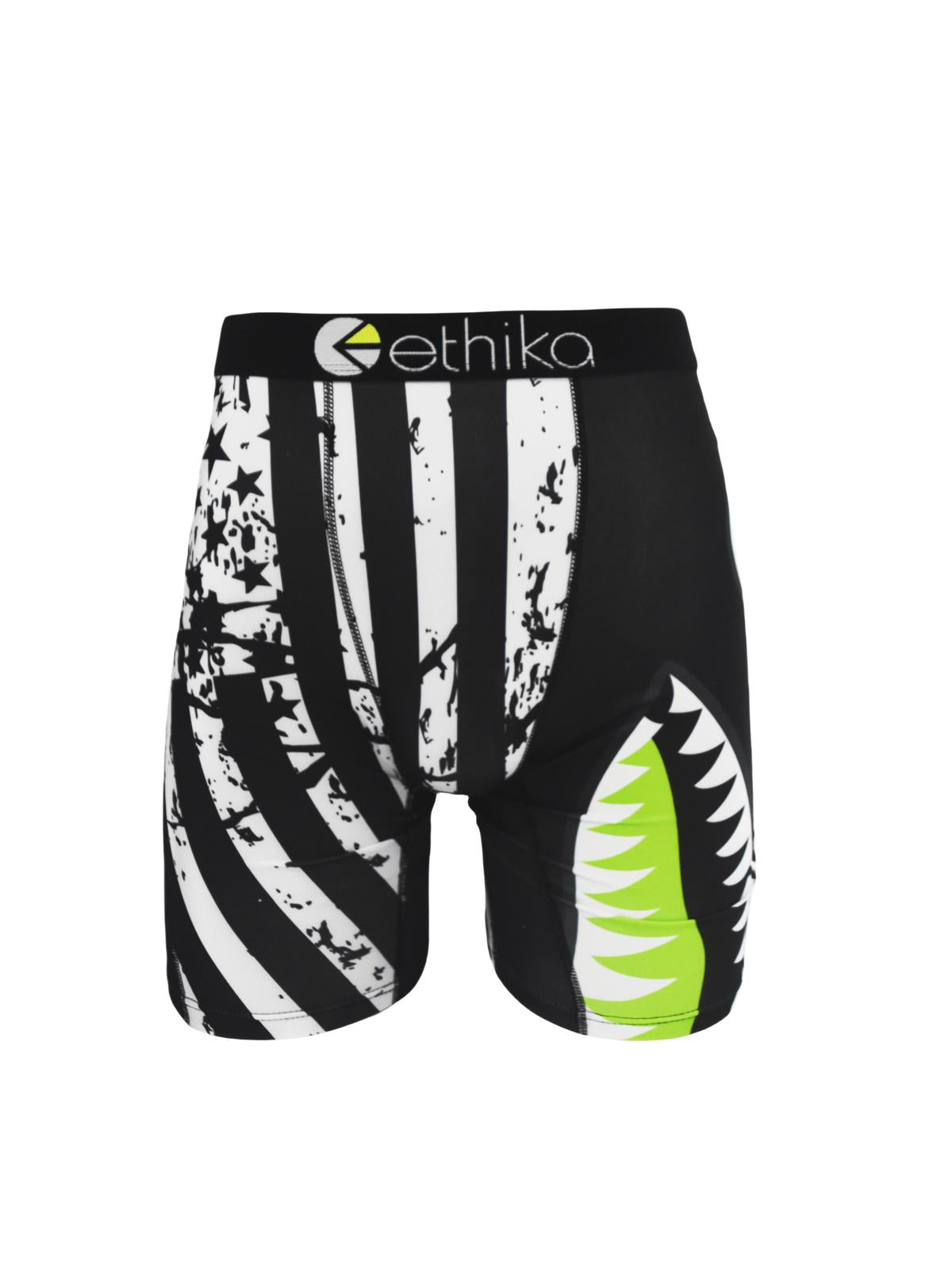 Ethika Men's Boxer Briefs 6Pcs Blind Box Men's Fashion Printed Breathable Outfits Men Shorts Half Tights Full Coverage Underwear Sexy Soft Men's Boxer Designer Bamboo