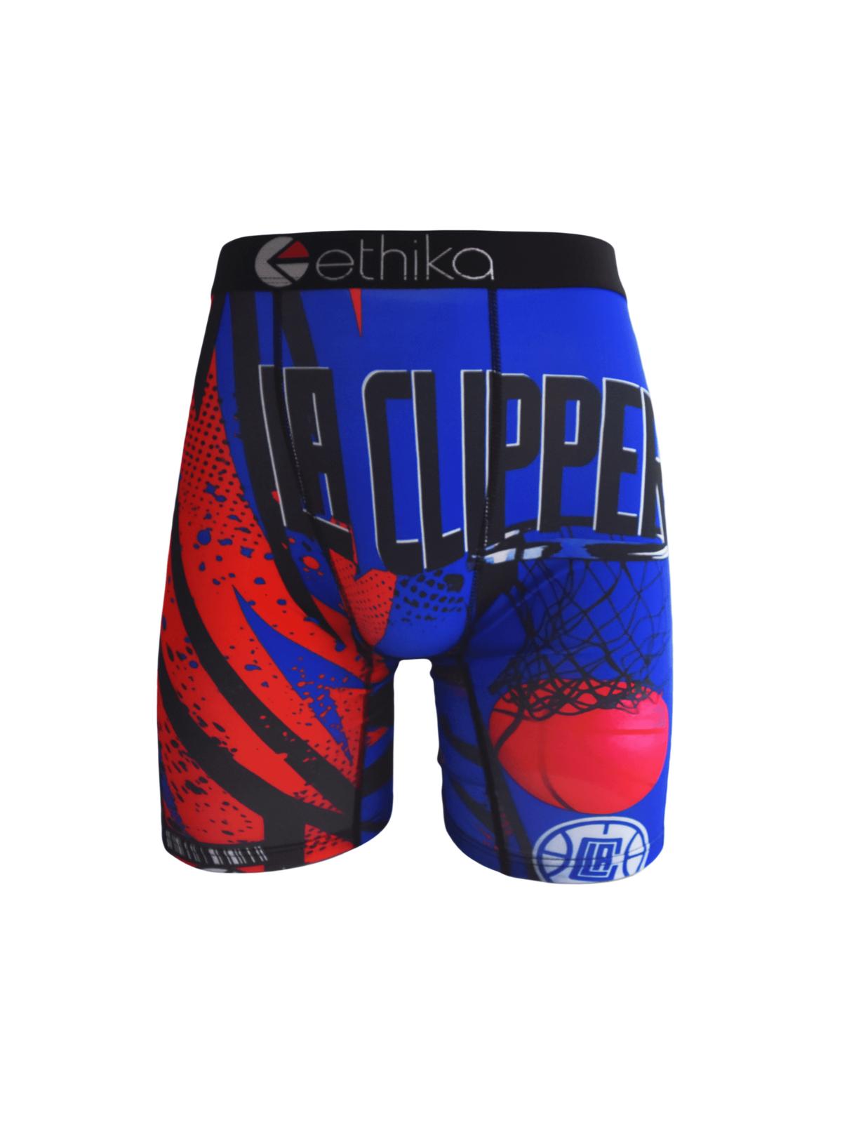 Ethika Men's Boxer Briefs 6Pcs Blind Box Men's Fashion Printed Breathable Outfits Men Shorts Half Tights Full Coverage Underwear Sexy Soft Men's Boxer Designer Bamboo